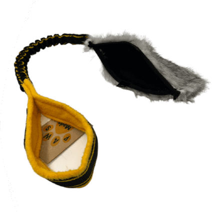 Rabbit Treat Bag Bungee Handle Tug