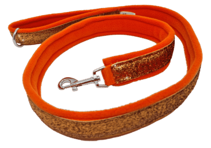 SWAGK9 Sparkle fleece lined leash